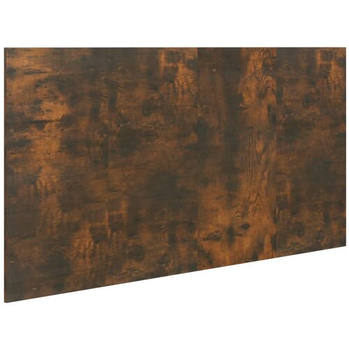 Maison Chic posteljno vzglavje - vzglavna omarica - nočna omarica dimljeni hrast 160x1,5x80 cm konstruiran les, (21707307) Slike