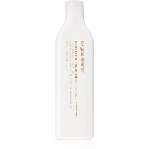 Original &amp;amp; Mineral Hydrate &amp;amp; Conquer vlažilni balzam za suhe, po&amp;scaron;kodovane, kemično obdelane lase 350 ml Slike