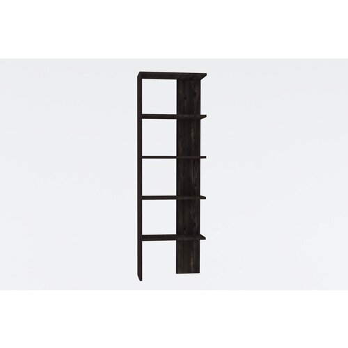 Hanah home Polica za knjige Eze, 51x160x21 cm, Antracit Slike