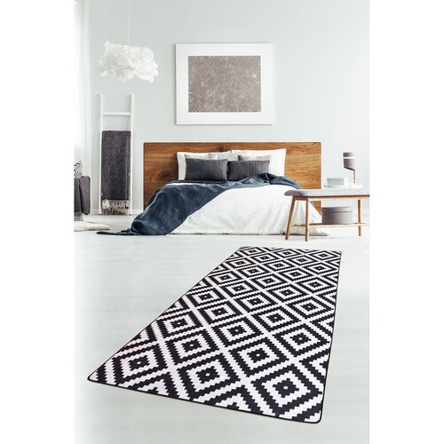 Conceptum Hypnose tepih, 80x200cm, crno-bijeli Cene