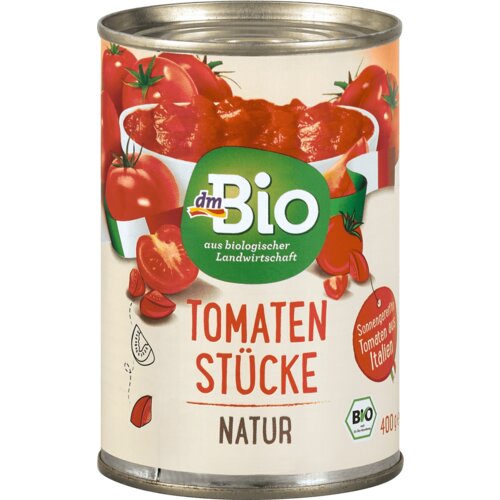 dmBio Pasterizovani komadi paradajza 400 g Slike