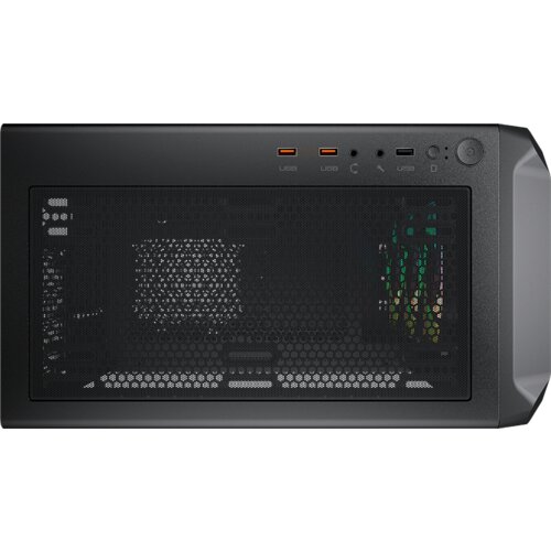  Archon 2 Mesh RGB (Black) 385CC50.0001 Case Archon2 Mesh RGB -Black / Mini tower / 3 ARGB fans /TG transparant side window/Black - CGR-5CC5B-MESH-RGB Slike