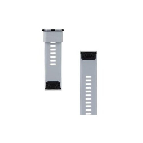 Nillkin Silikonski pa&amp;scaron;ček za uro 22 mm - Quick Fit - Fenix 5 / 6 - siv Slike