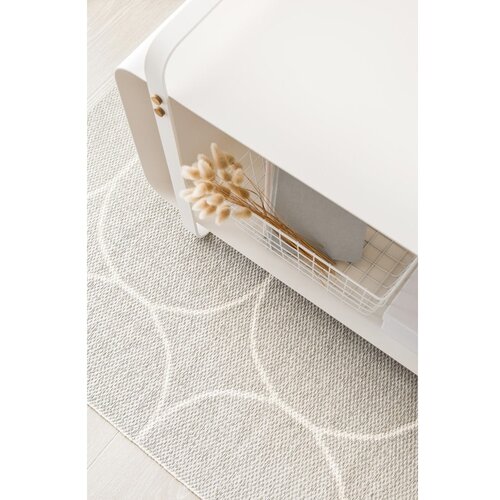 Pappelina Kremno bela notranja in zunanja preproga 70x100 cm Boo Linen &amp;ndash; Slike