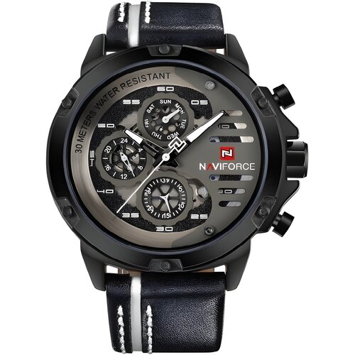 Sat NAVIFORCE PR-2843 - Crni / Sivi KP2843 Cijene