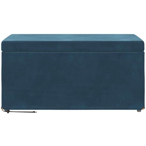  Stolica Plava 81 x 41 x 40 cm Svileni i Fino Radeći Drvo - Plava 80 cm Bar&amp;scaron;un Slike