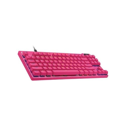 Logitech Tastatura žična gaming PRO X TKL RAPID roze 920-013253 Cene