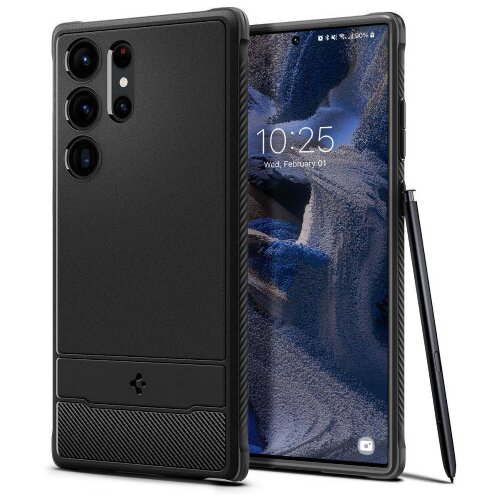 Spigen Rugged Armor silikonski ovitek za Samsung Galaxy S23 Ultra 5G Cene