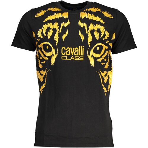 Cavalli Class MEN&#39;S SHORT SLEEVE T-SHIRT BLACK Cene