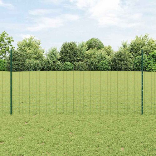 vidaXL ograja za vrt komplet 2 zelena polietilen 25 x 1.2 m vzdržljiva Cene