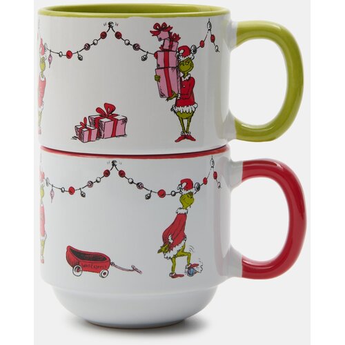 Sinsay Set &amp;scaron;alica s božićnim motivom 2 pack Grinch Slike