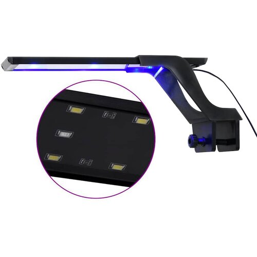  Akvarijsko LED svjetlo sa stezaljkom 25 - 45 cm plavo-bijelo Slike
