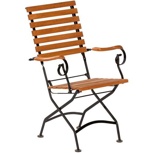 Gardenson Vrtni Stol Schlossgarten, Masivno, Visok Naslon Slike