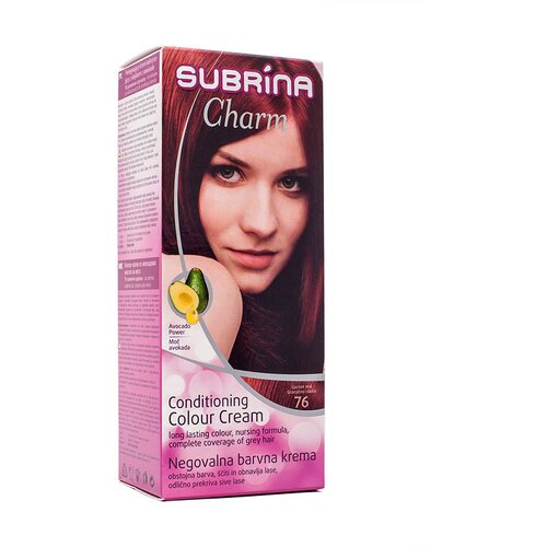 Subrina farba za kosu Charm 76 granatno crvena Slike