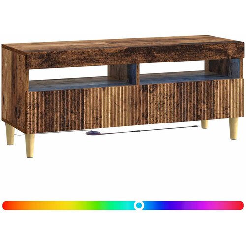  LED TV kabinet Staro drvo Konstruirano drvo Slike