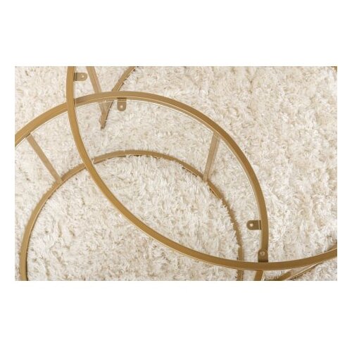 Hanah home Klub sto-set Aurum, 80x80x43cm, 2 komada, Zlatne boje Slike