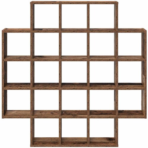  Polica na zidu Staro drvo 100 x 13 x 100 cm Konstruirano drvo Slike