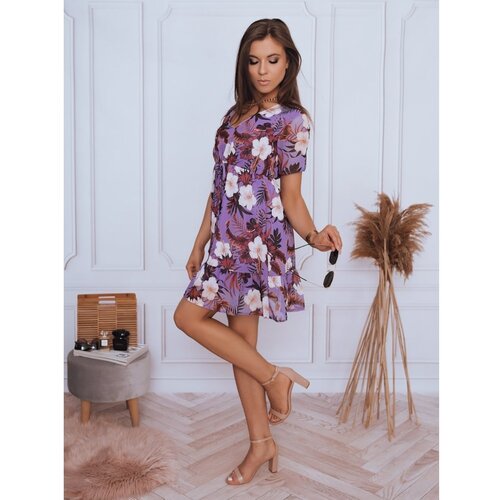 DStreet Dress SONNIA purple EY1812 Cene