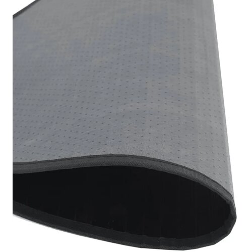  Okrugli tepih crni 80 cm bambus - Crna 80 cm Slike