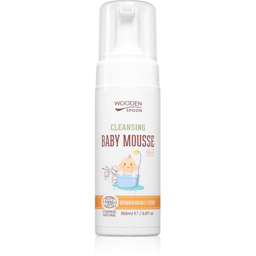 WoodenSpoon Cotton Kiss čistilna pena za otroke 150 ml Slike