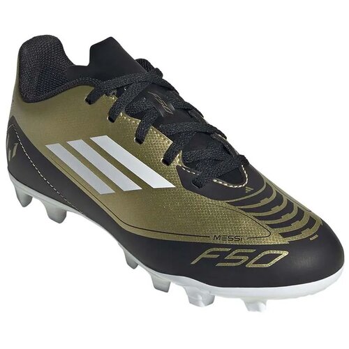 Adidas kopačke za dečake F50 club FXG Messi, Zlatne boje Slike