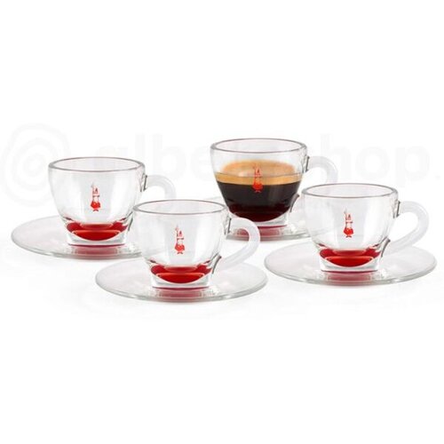 Bialetti set 4 &amp;Aring;&amp;iexcl;ojice Vetro Slike