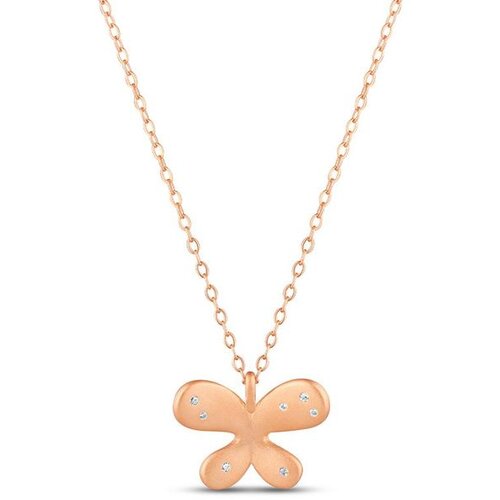 Vuch Ženska ogrlica Sanija Rose Gold, 45 cm Slike