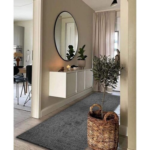  Staza sa gumenom podlogom 80x200cm - Hijeroglifi tamno sivi, SH-042 Cene