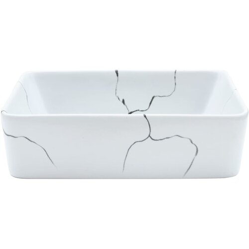  umivaonik bijeli pravokutni 46x35,5x13 cm keramički Slike