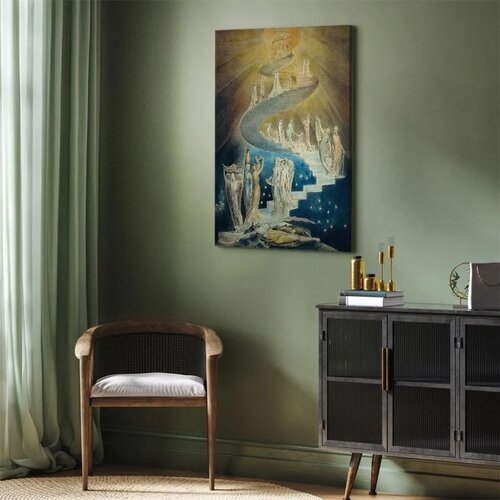  Slika - William Blake &amp;ndash; Jacob&amp;rsquo;s Ladder 20x30 Na talijanskom platnu Slike