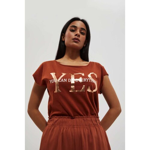 Marisse Women's T-Shirt L-Ts-4015 Brown Cijene