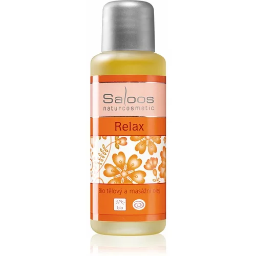 Saloos Bio Body And Massage Oils Relax ulje za masažu tijela 50 ml