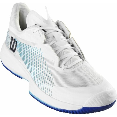 Wilson Kaos Swift 1.5 Mens Tennis Shoe White/Blue Atoll/Lapis Blue 43 1/3 Slike