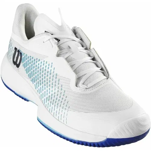 Wilson Kaos Swift 1.5 Mens Tennis Shoe White/Blue Atoll/Lapis Blue 43 1/3