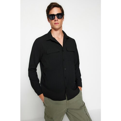 Trendyol Shirt - Black - Regular fit Slike