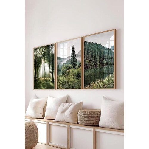 WALLXPERT &Ccedil;-300721 - 3040 set dekorativnih slika (3 komada) Cene
