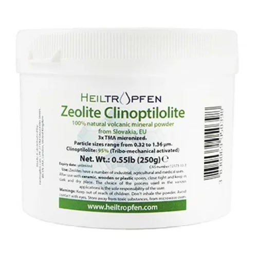 Heiltropfen Zeolit klinoptilolit - trojno TMA mikroniziran (250 g)