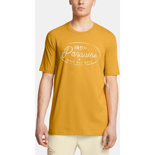 Under Armour T-shirt UA Pjt Rck Made Not Born SS-YLW - Men's Cijene