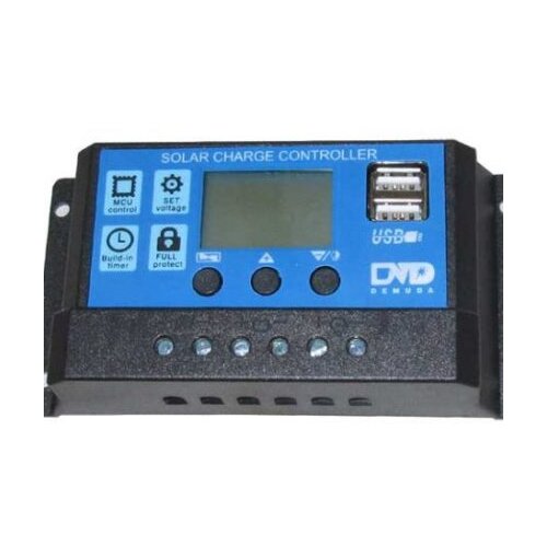 Solarni Regulator Punjenja 30A 12V/24V PWM &amp;ndash; Automatski Kontroler Slike