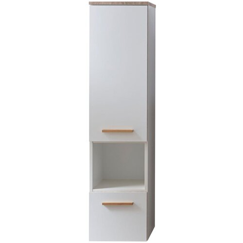 Pelipal Bijeli visoki viseći kupaonski ormarić 30x123 cm - Cijene
