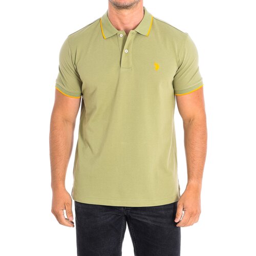 US Polo Assn Polo majice kratki rokavi 64782-246 Kaki Cene