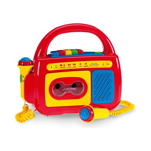 Toy Place Kasetofon z dvema mikrofonoma Slike