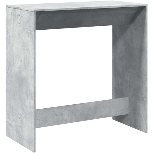 vidaXL Barska miza betonsko siva 102x50x103,5 cm inženirski les Cene
