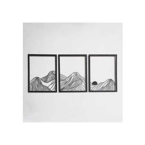 WALLXPERT zidna dekoracija mountain landscape set of 3 APT742 l Cene