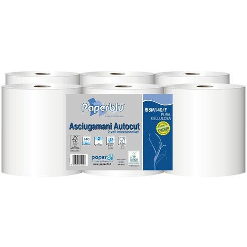 Paperblu Autocut papirni ubrus 2sl 140m (6 rolni) Cene