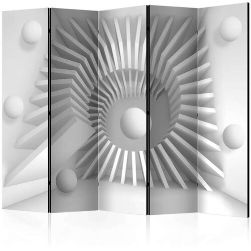  Paravan u 5 dijelova - White jigsaw II [Room Dividers] 225x172 Slike