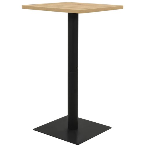 VidaXL Bistro miza barva hrasta 70x70x107 cm Slike