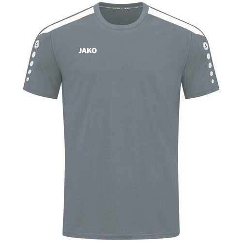 JAKO Majice s kratkimi rokavi Power Siva Cene