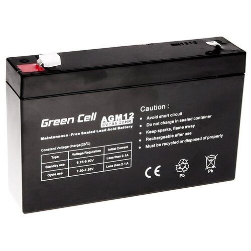 Green cell AGM baterija 6V 7Ah Cene