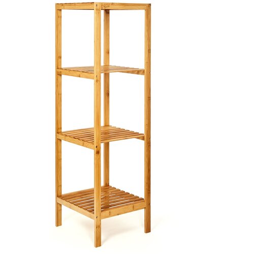 Blumfeldt Polica, višenamjenska polica, 4 nivoa, 34 × 110 × 33 cm (Š × V × D), kombinirana, bambus Cijene